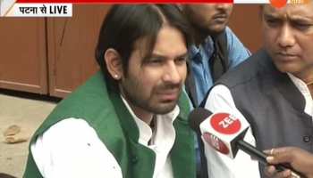 Patna: Tej Pratap Yadav gives silence on Anant Singh's question