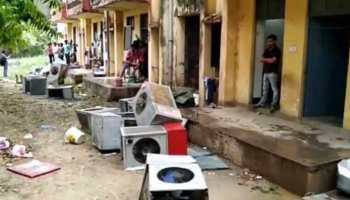 छापेमारी के बाद इलाहाबाद यूनिवर्सिटी हॉस्टल के 58 कमरे सील, मिला बम बनाने का सामान छापेमारी के बाद इलाहाबाद यूनिवर्सिटी हॉस्टल के 58 कमरे सील, मिला बम बनाने का सामान