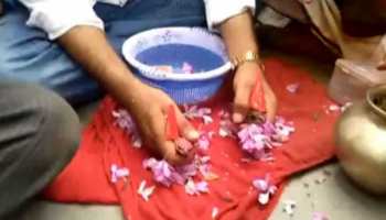 मध्य प्रदेशः टीकमगढ़ में धूमधाम से हुई मेंढक-मेंढकी की शादी, DJ की धुन पर खूब नाचे लोग मध्य प्रदेशः टीकमगढ़ में धूमधाम से हुई मेंढक-मेंढकी की शादी, DJ की धुन पर खूब नाचे लोग