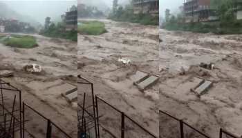 उत्तरकाशी: पानी की तेज धारा में खिलौना बनी गाड़ी, देखें VIDEO उत्तरकाशी: पानी की तेज धारा में खिलौना बनी गाड़ी, देखें VIDEO