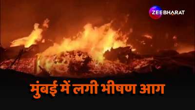 Mumbai Thane fire broke out in scrap warehouse