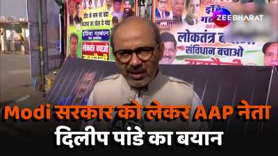 India Alliance Mega Rally AAP leader Dilip Pandey statement regarding Modi government