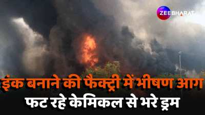 Rajasthan Bhiwadi fire broke out in ink manufacturing factory