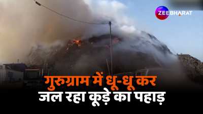 haryana Gurugram Bandhwari Landfill Fire