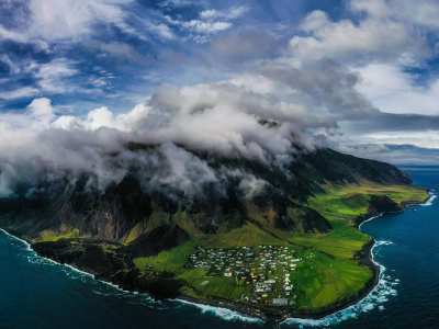 NASA release photo of Tristan da Cunha most remote island in world
