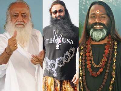 controversial godman saints of india including ram rahim asaram