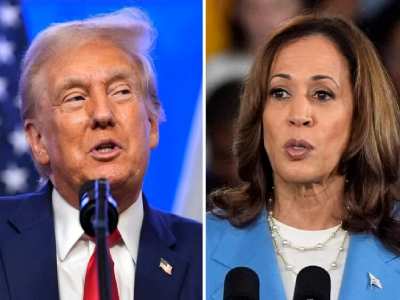 Donald Trump net worth comparison with kamala harris total property money 