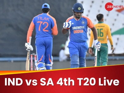 IND vs SA 4th T20 Live: सैमसन ने उड़ाई अफ्रीकी बॉलर्स की धज्जियां, ठोक दी तूफानी फिफ्टी, तिलक भी क्रीज पर