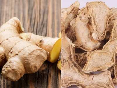 benefits of dried ginger powder with milk