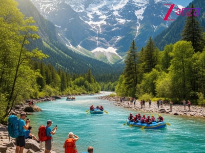 Rishikesh is the cheapest tourist place in India known as yoga capital of world