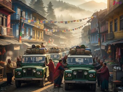 land rover village mane bhanjang west bengal darjeeling india unique place