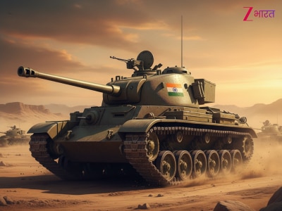 Indias first main battle tank Vijayanta developed in 1960 105mm gun