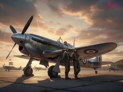 India first defence import deal 1948 fighter jet import Hawker Tempest-II