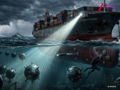 Iran Naval Mines Threat Strait Of Hormuz Five Types Explained Cargo Ship Danger Analysis 