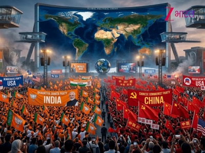 world largest political parties ranking bjp ccp congress democrats republicans membership comparison global po