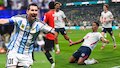 Argentina vs England LIVE: हाफ टाइम तक नहीं हुआ एक भी गोल, अगले 45 मिनट में कौन मारेगा बाजी?