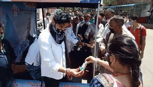 Jaipur: Corona संक्रमण के खिलाफ जनसेवा में उतरी NSUI, बांटेगी 10 लाख Mask-Sanitiser Jaipur: Corona संक्रमण के खिलाफ जनसेवा में उतरी NSUI, बांटेगी 10 लाख Mask-Sanitiser