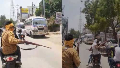 मुरैना में बाइक सवारों का आतंक, खुलेआम की फायरिंग, महिला के सिर में मारी गोली मुरैना में बाइक सवारों का आतंक, खुलेआम की फायरिंग, महिला के सिर में मारी गोली