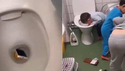 घर में अकेले बच्चों ने पानी में डुबोया लैपटॉप, टॉयलेट के अंदर डाल दिया मोबाइल - देखें VIDEO घर में अकेले बच्चों ने पानी में डुबोया लैपटॉप, टॉयलेट के अंदर डाल दिया मोबाइल - देखें VIDEO
