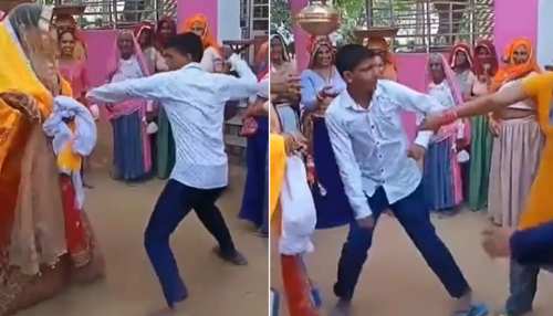 गुस्से में आकर भाभी को डंडे से पीटने लगा देवर, भाई ने देखा तो फिर हुआ ऐसा; देखें Video गुस्से में आकर भाभी को डंडे से पीटने लगा देवर, भाई ने देखा तो फिर हुआ ऐसा; देखें Video