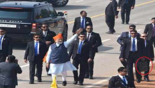PM Modi  PM Modi's bodyguard always carry black briefcase, what