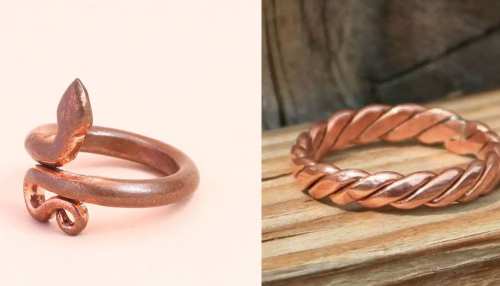Buy Consecrated Copper Ring - Medium Online | Isha Life