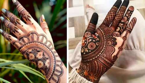Karwa Chauth 2022 latest mehndi design for married women 