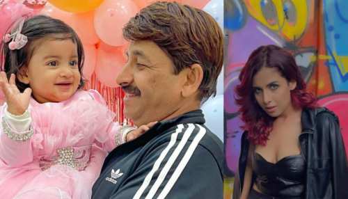 Manoj Tiwari daughter rhiti Tiwari is very beautiful and talented song video viral