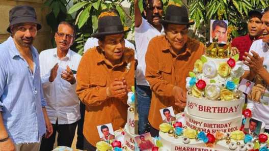 Happy Birthday Dharmendra he man gets birthday wishes from his wife and children 