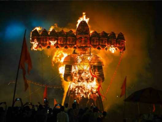 Vijayadashmi 2024 significance of ravan ashes after dussehra 