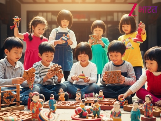 Chinese toys entered in India in 1990s captured approx 80 percent indian market