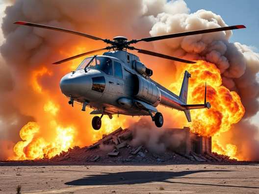 world top 5 powerful fighter helicopters including Boeing AH 64E Apache