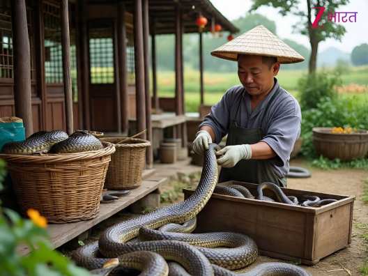 Zisiqiao village in china where people do snake farming instead of crops