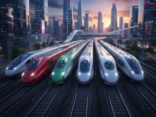 world fastest trains 2025 high speed  bullet trains shanghai maglev shinkansen eurostar frecciarossa