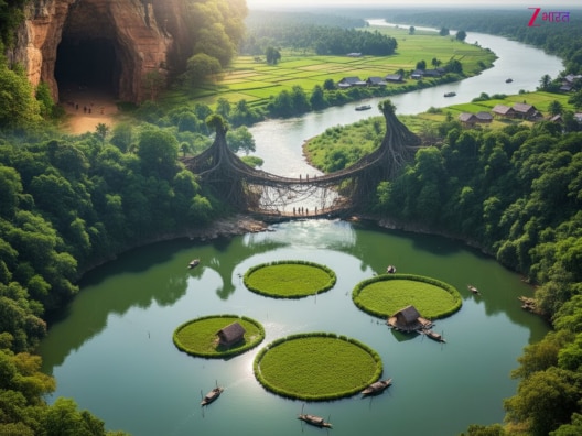 india unique natural wonders lakes bridges islands caves