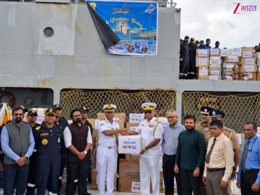 indian navy ins vikrant start sri lanka cyclone relief operation sagar bandhu 