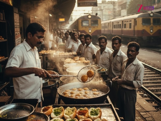 Ashok Vaidya made vada pav first time in india at Dadar station Mumbai street food