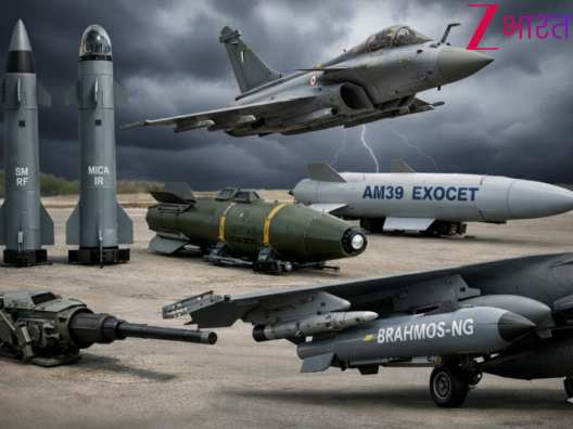 iaf rafale jets armed with meteor mica scalp hammer brahmos