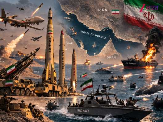iran deadly weapons block hormuz strait missiles mines drones threat global oil shipping crisis