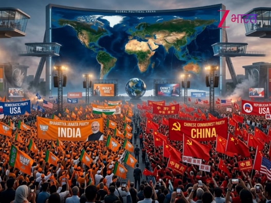 world largest political parties ranking bjp ccp congress democrats republicans membership comparison global po