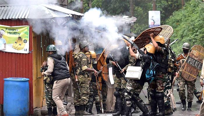 दार्जिलिंग से सेना की वापसी, फिर हुयी हिंसा दार्जिलिंग से सेना की वापसी, फिर हुयी हिंसा
