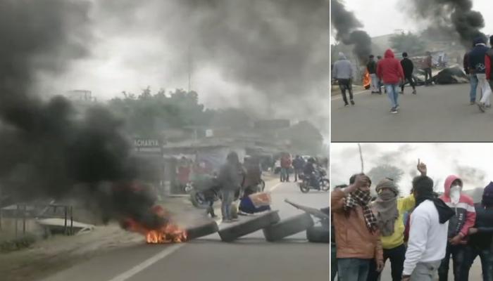 'पद्मावत' विरोध : धारा 144 के बाद भी गुरुग्राम में हिंसक प्रदर्शन, कई जगह आगजनी और तोड़फोड़ 'पद्मावत' विरोध : धारा 144 के बाद भी गुरुग्राम में हिंसक प्रदर्शन, कई जगह आगजनी और तोड़फोड़