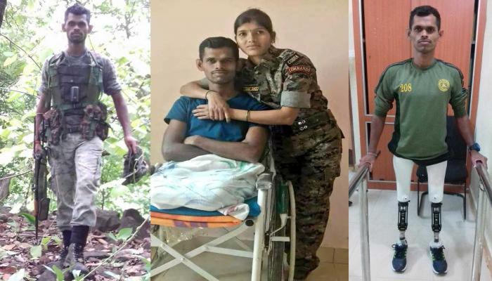 Exclusive Crpf Commando S Wife Want To Take Revenge From Naxalites Exclusive अब श रन न पकड ज गल म ज ग क ज द Crpfक श र क नक सल य स ल ग बदल