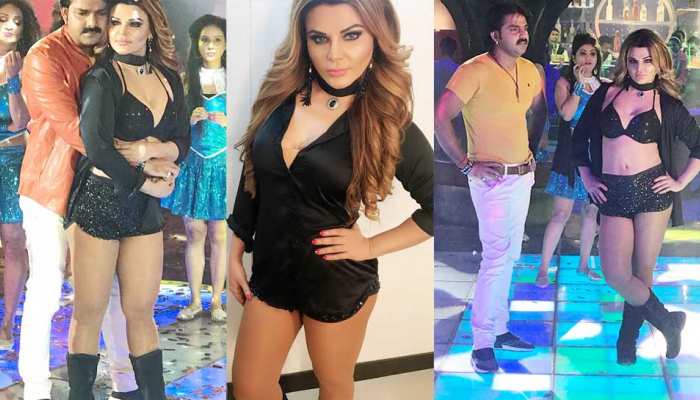 PICS: अब भोजपुरी फिल्मों में चलेगा राखी का जादू, पवन सिंह के साथ शूटिंग की तस्वीरें PICS: अब भोजपुरी फिल्मों में चलेगा राखी का जादू, पवन सिंह के साथ शूटिंग की तस्वीरें