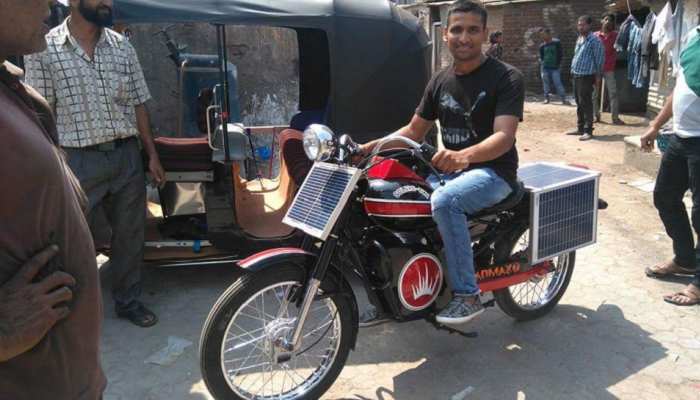 आनंद महिंद्रा ने ट्वीट किया पेट्रोल-डीजल के बिना मुफ्त में चलने वाली बाइक का वीडियो आनंद महिंद्रा ने ट्वीट किया पेट्रोल-डीजल के बिना मुफ्त में चलने वाली बाइक का वीडियो
