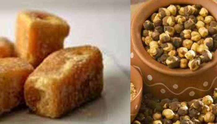 SuperFood: शरीर को चुस्त-दुरुस्त रखने के लिए खाएं चना-गुड़, दूर होती हैं कई बीमारियां SuperFood: शरीर को चुस्त-दुरुस्त रखने के लिए खाएं चना-गुड़, दूर होती हैं कई बीमारियां