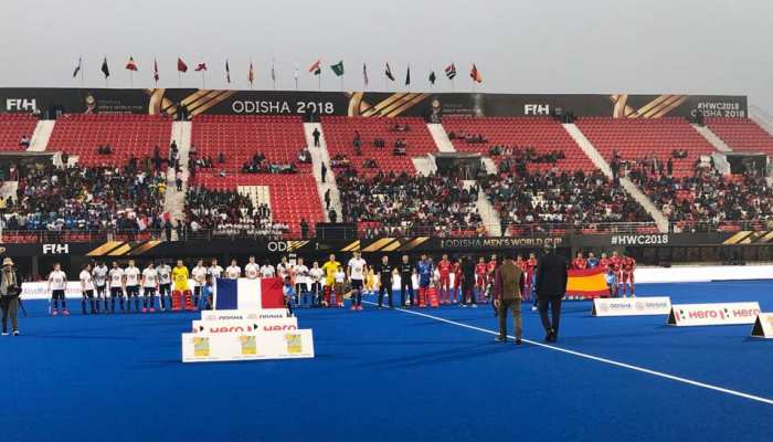 Hockey World Cup 2018: स्पेन और फ्रांस का मुकाबला 1-1 से ड्रॉ, नॉकआउट की उम्मीदें कायम Hockey World Cup 2018: स्पेन और फ्रांस का मुकाबला 1-1 से ड्रॉ, नॉकआउट की उम्मीदें कायम