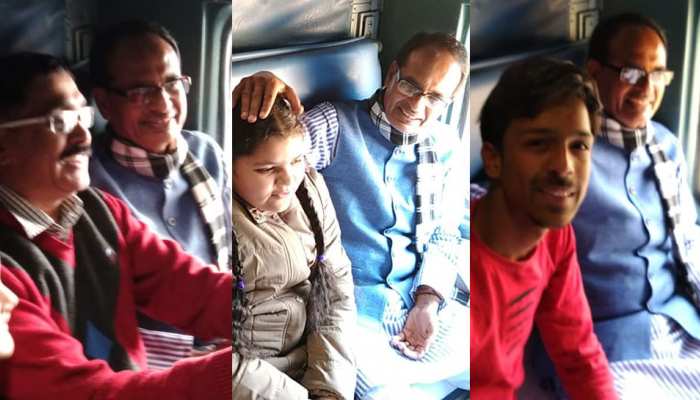 हेलीकॉप्टर में उड़ने वाले शिवराज चले ट्रेन पकड़कर, सेल्फी लेने उमड़ पड़ी सवारियों की भीड़ हेलीकॉप्टर में उड़ने वाले शिवराज चले ट्रेन पकड़कर, सेल्फी लेने उमड़ पड़ी सवारियों की भीड़