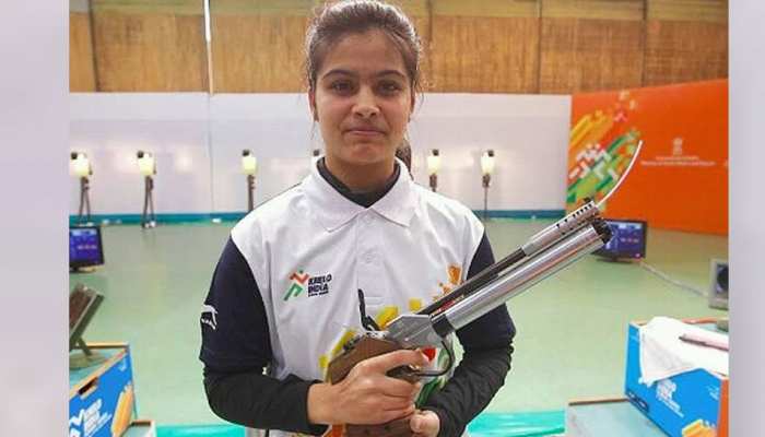 मनु भाकर ने 10 मीटर एयर पिस्टल का खिताब जीता, अंजुम का शानदर प्रदर्शन मनु भाकर ने 10 मीटर एयर पिस्टल का खिताब जीता, अंजुम का शानदर प्रदर्शन