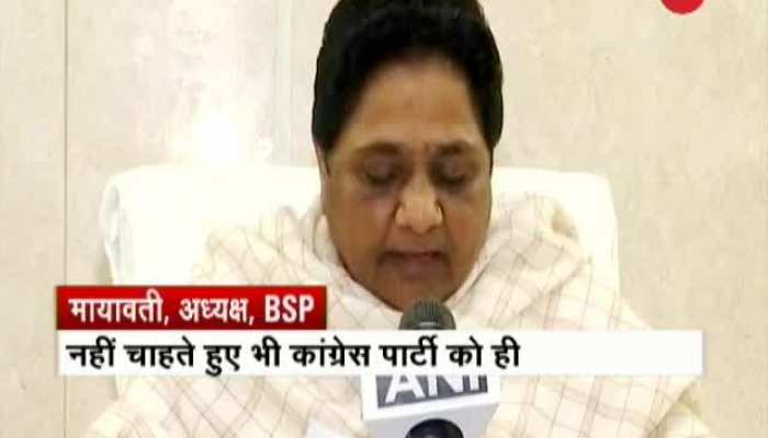 Mayawati says she may have to 'reconsider' prop to MP, Rajasthan